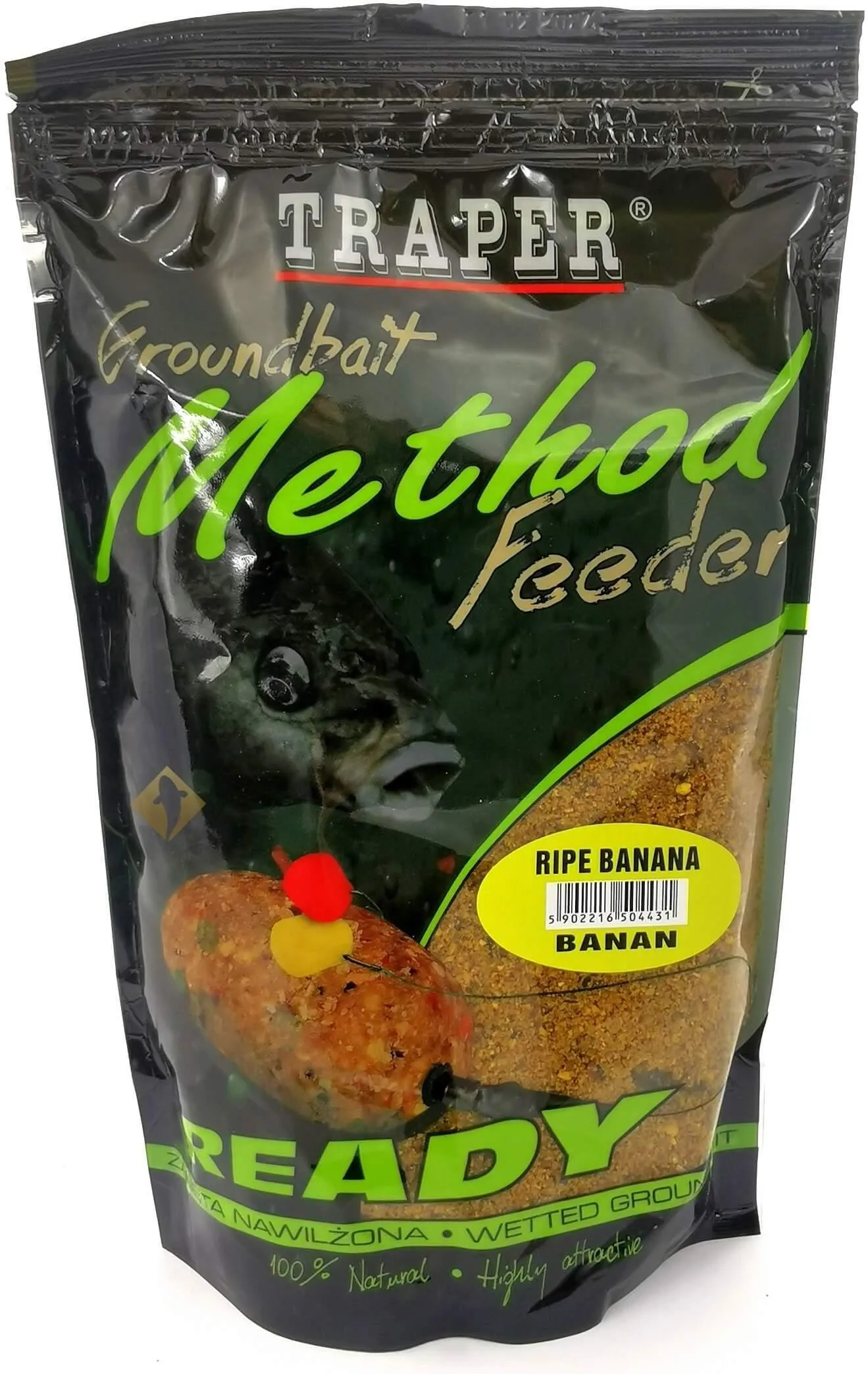 Zanęta Traper Method Feeder Ready Banan