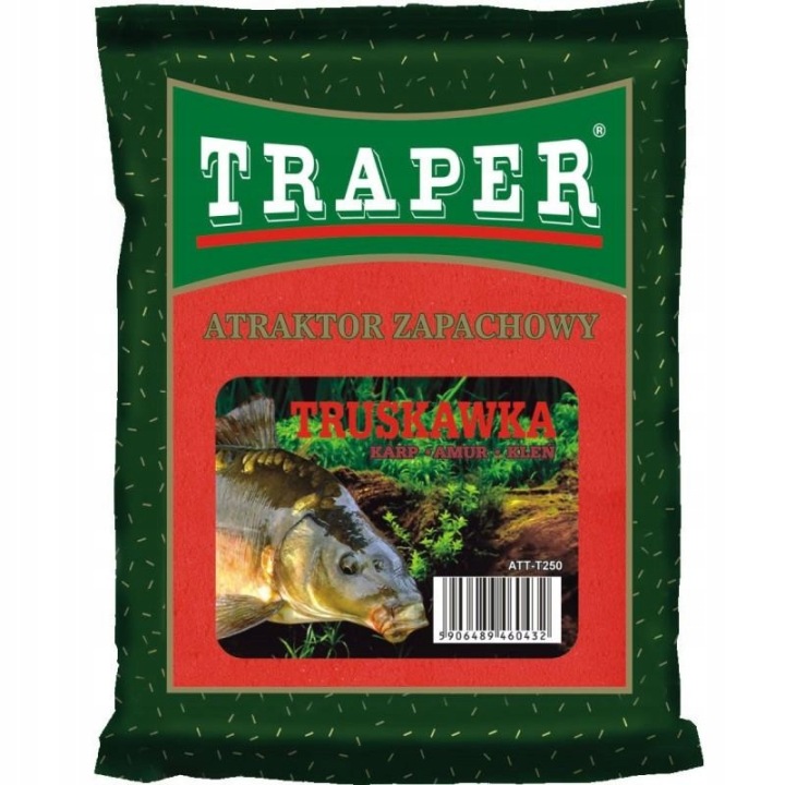 TRAPER Atraktor do zanęty 250g Truskawka