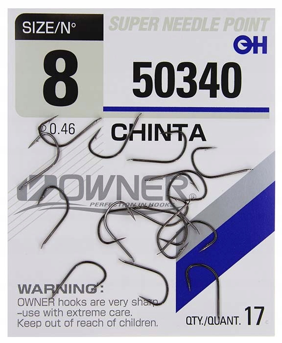 Haczyki Owner 50340 Chinta Rozmiar 8