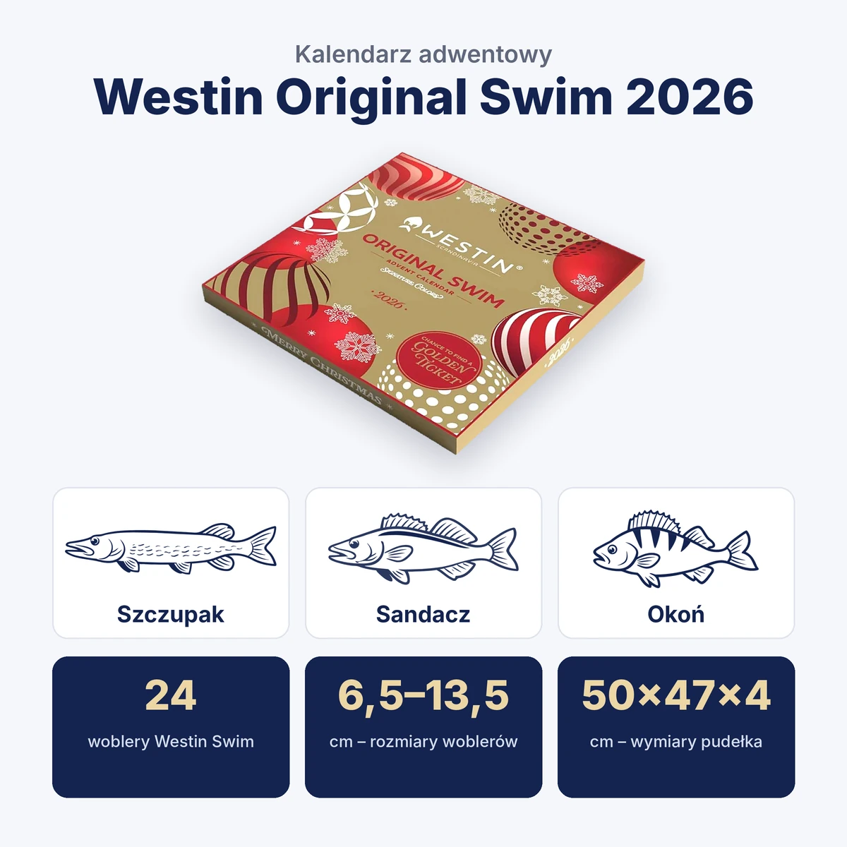Kalendarz Adwentowy Westin 2026 Original Swim Advent [P330-014-005]