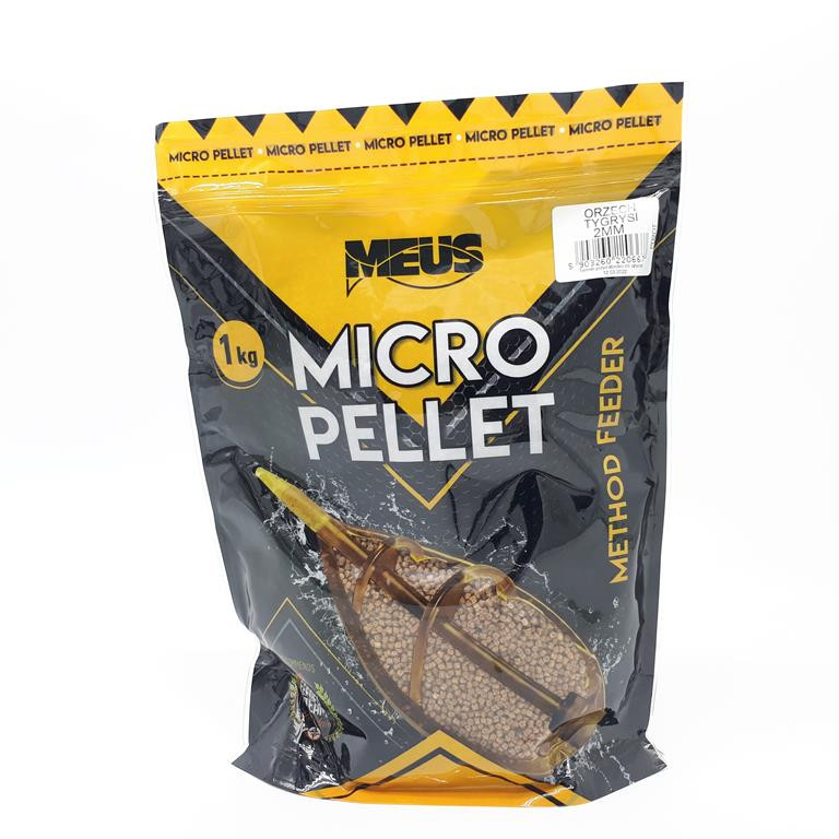Micro Pellet 2mm ORZECH TYGRYSI Method Feeder MEUS 1kg